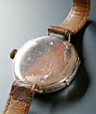 Rolex Trench Wristwatch c1914 in presentation Rolex box 30mm dial Wrist Watch 3