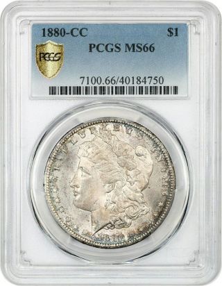 1880 - Cc $1 Pcgs Ms66 (reverse Of 1879) Better Carson City Dollar