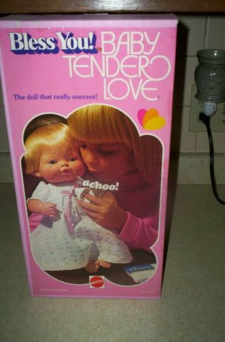 Vintage 1974 Mattel Bless You Baby Tender Love Box Only