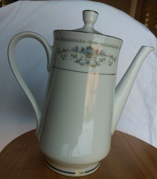 Vintage Fine Porcelain China Of Japan Coffee Pot/server 9 1/4 " Diane