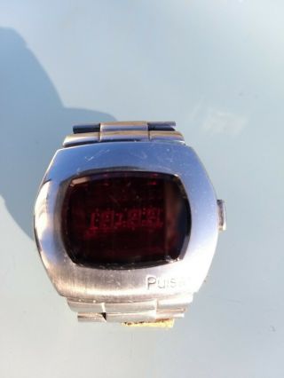 James Bond,  Live And Let Die Pulsar P2 Led Watch.  Totally,  From 1973.