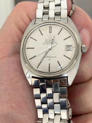 Vintage Omega Constellation Steel Automatic Cal 564 Quick Date
