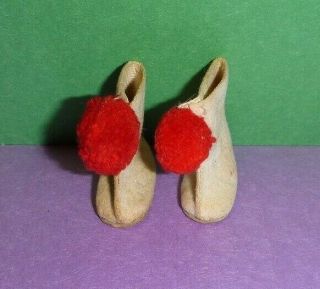 Vintage American Character Tiny Betsy Mccall Doll Majorette Boots Red Pom Pom
