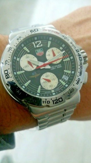 Tag Heuer Indy 500 Chronograph Steel Men 