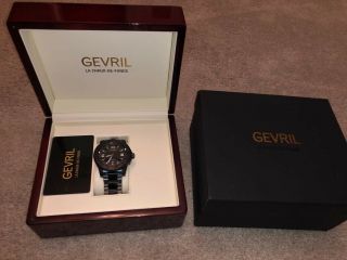 Gevril Seacloud Ltd Edition Mens Watch