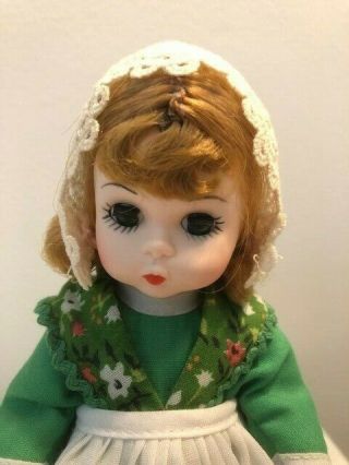 Madame Alexander Ireland 578 8 " International Doll With Stand And Tag Pretty