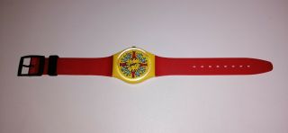 Swatch Gz 100 Keith Haring Modèle Avec Personnages