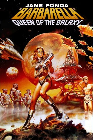 " Barbarella Queen Of The Galaxy ".  Classic Movie Poster Various Sizes