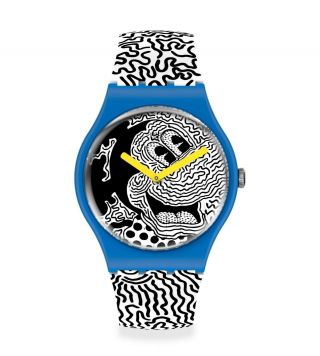 Swatch Keith Haring Disney Eclectic Mickey Suoz336