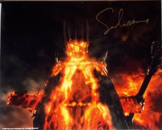 Lord Of The Rings Autograph 8x10 Photo Signed By Sala Baker As Sauron (lhau - 362)