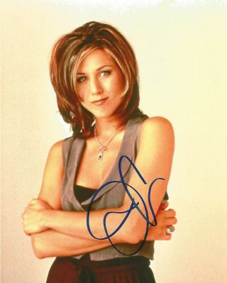Jennifer Anniston " Friends " - Autographed Signed 8 X 10 Photo