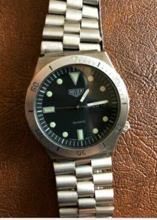 Vintage (tag) Heuer 980.  004 Quartz Dive Watch