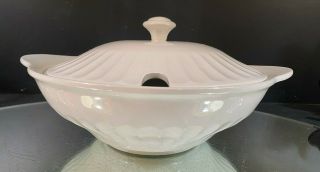 J & G Meakin - - Classic White - - Large Tureen - - 12.  0 " - - No Issues - - Hard To Find