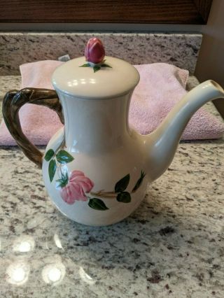 Vintage Franciscan Desert Rose Tea / Coffee Pot w/ 
