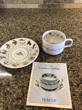 Vintage Zarka Fortune Telling Teacup