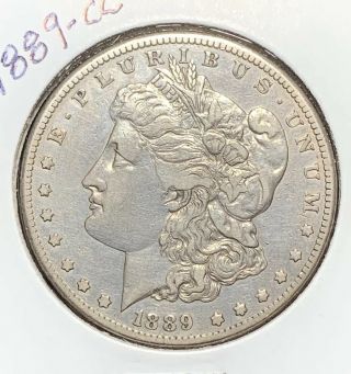 1889 - Cc Morgan Silver Dollar,  Vf,  /xf Details