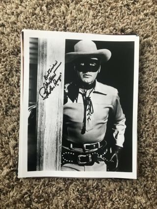John Hart The Lone Ranger 8x10 Signed Photo Autograph Picture