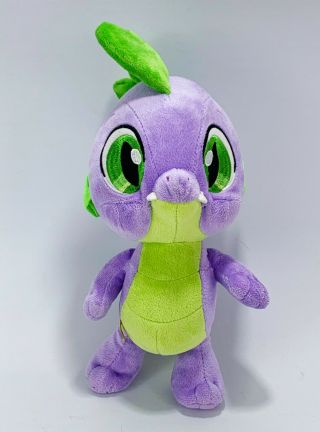 My Little Pony Build A Bear Babw Spike Purple Green Dragon 13 " Boy Plush Toy