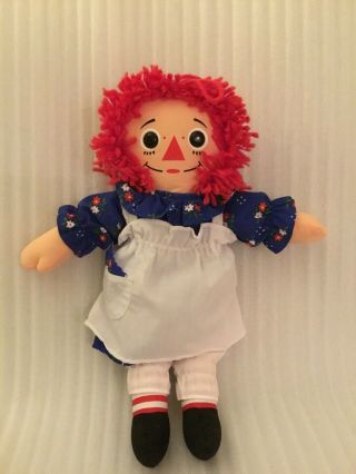 Raggedy Ann I Love You By Johnny Gruelle 12” Stuffed Doll