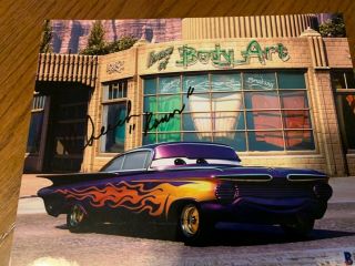 Cheech Marin Disney Pixar Cars Signed Autographed 8x10 Photo Beckett Ramone