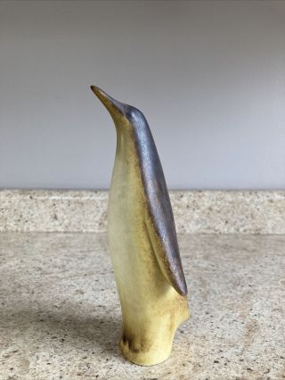 Maigon Daga Pottery 7.  5” Penguin Figurine Sculpture