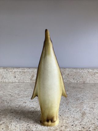 Maigon Daga Pottery 7.  5” Penguin Figurine Sculpture 2