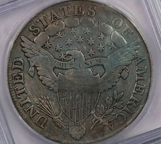 1802/1 - P 1802/1 Draped Bust Dollar ICG F15 Details Wide Date,  Repaired,  Cleaned 2