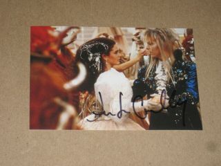 Actress Jennifer Connelly Signed 4x6 Labyrinth Photo Autograph 1b