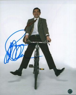 Rowan Atkinson 2 Signed Photo Actor Comedian Writer Never Say Never Again
