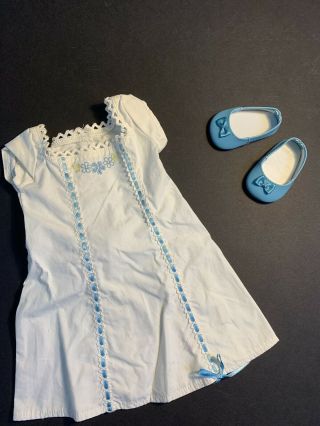 American Girl Caroline Abbott Nightgown And Slippers