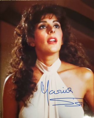 Star Trek Marina Sirtis Deanna Troi Authentic Signed Autographed 8x10 Photo 2