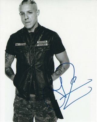 Theo Rossi Sons Of Anarchy Autographed Photo Signed 8x10 3 Juan Juice Ortiz