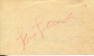 Gloria Stuart In Titanic & Lois Wilson Silent Film Actress Signed Page Autograph