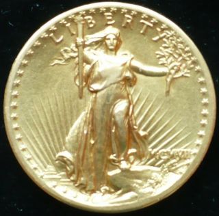 1907 $20 Gold Saint Gaudens High Relief Us Most Coin,  N/r