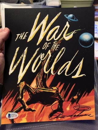Ann Robinson Signed Autographed War Of The Worlds 8x10 Photo Beckett Bas