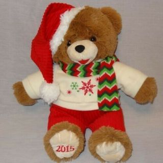 Snowflake Teddy Bear Dan Dee Plush Stuffed 2015 20 " Holiday Christmas