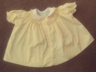 Vintage Baby Dress Fits 27 To 28 " Thirsty Walker Type Dolls 1970,  S