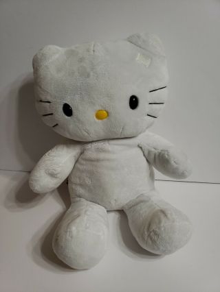 Hello Kitty Build A Bear Workshop Plush Stuffed Animal Toy 18 " Babw White
