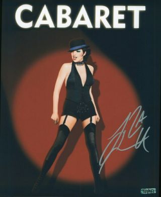 Liza Minnelli,  ‘life’s A Cabaret My Friend’ Actress Signed 8x10 Photo With