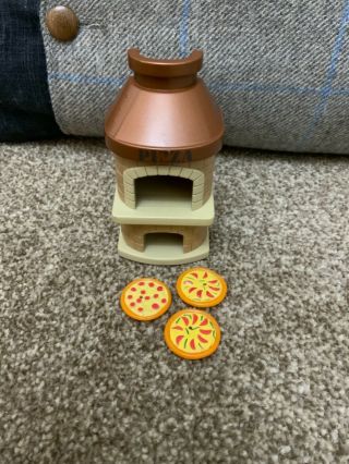 Sylvanian Families Kitchen Spares Traditional Italian Wood Burner Pizza Oven