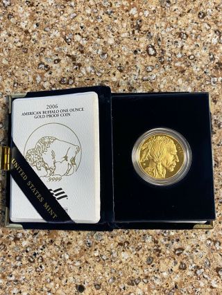 2006 Gold Buffalo Proof.  9999 Fine W/ Ogp Box And - 1 Oz Fine Gold
