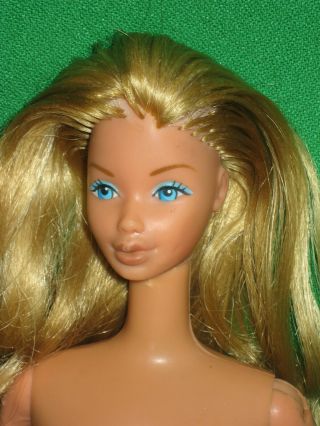 Vintage 1978 Mattel Kissing Barbie Doll Nude For Ooak 2597