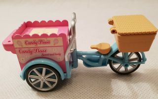 Sylvanian Families Dolly ' s Candy Flos Cart Sheep Figure 2