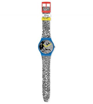 Swatch Keith Haring Disney Eclectic Mickey Suoz336 (limited Time)