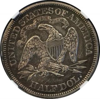 Proof 1870 Seated Liberty Half Dollar - NGC PF - 55 5