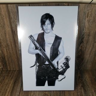11x17 Photo Of Norman Reedus Darryl Walking Dead Fan Gift