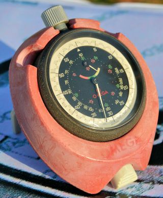 Rarissimo Cronometro Omega Versione Tachimetrica D 