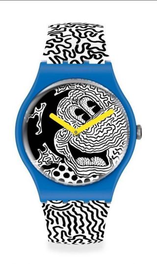 Swatch Keith Haring Disney Eclectic Mickey Suoz336 (canada)