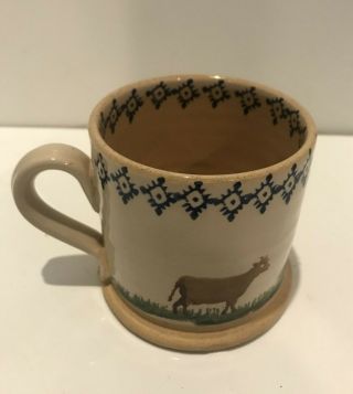 Nicholas Mosse Pottery Mug Cows 3.  5” 12oz Made In Ireland 3
