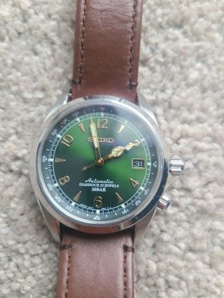 Seiko Sarb017 Alpinist Automatic And Papers